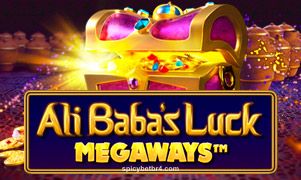 Imagem do jogo Ali Baba's Luck Megaways™ da spicybet
