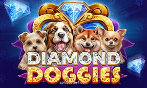 Imagem do jogo Diamond Doggies na spicybet